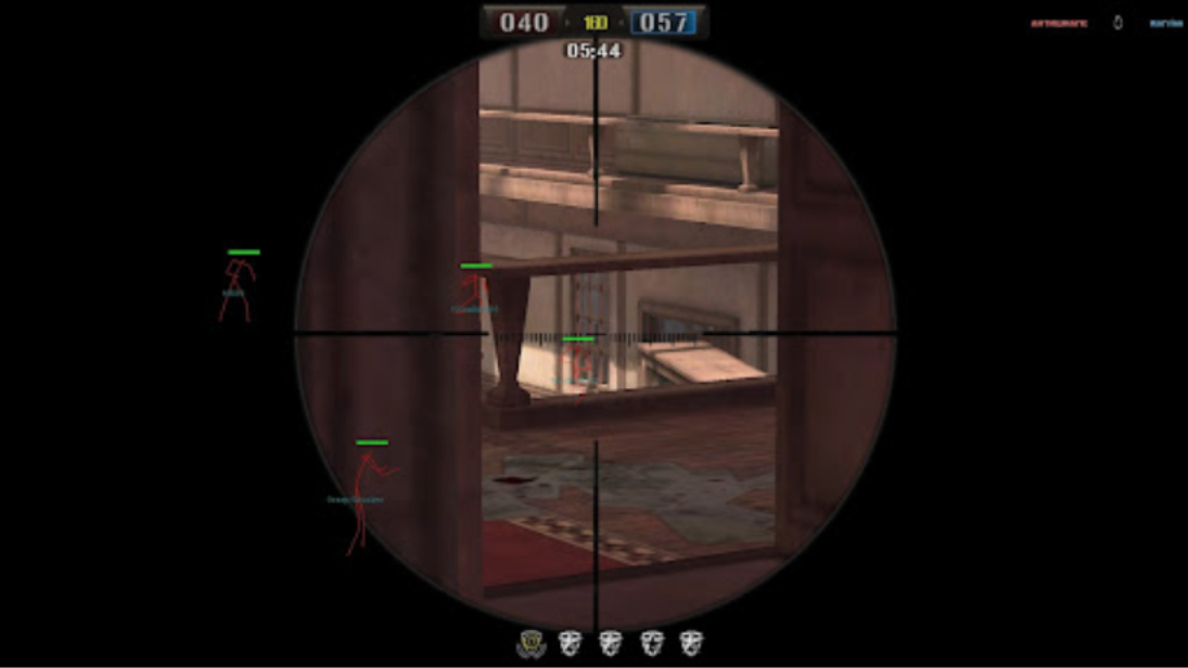 Point-blansk screenshot with cheats 1